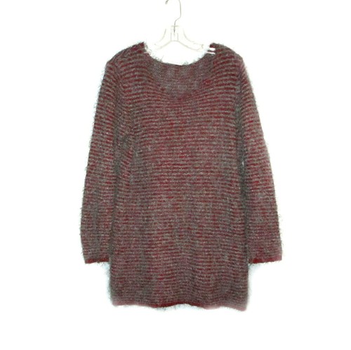 Pullover zottel strick - 44, l