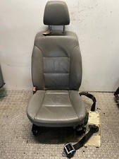 BMW E61 Touring typ. 560L / Sitz Fahrersitz Vorne Links Grau Leder