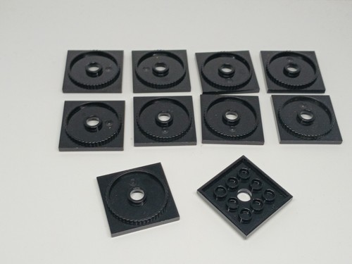 Lego 10x drehscheibe 4x4 - 10x,