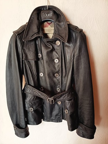 Burberry brit lammlederjacke - burberry,