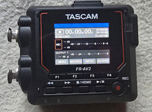 Tascam av2 tragbarer - tascam, fr-av2