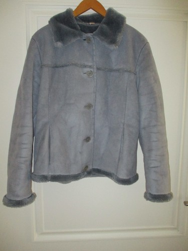 Shearling jacke webpelz - shearling,