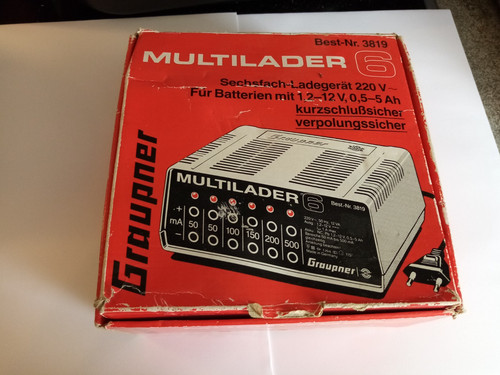 Graupner multilader 230v - multilader,