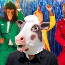 Halloween Kuh Maske Lustige