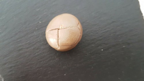 Alter knopf echt leder - echt,