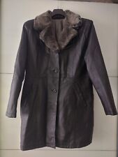 Damen Ledermantel Gr. 38-40