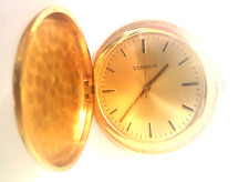 Dugena Ancre 17rubis, Taschenuhr  vergoldet, Sprugdeckel, Top Zustand