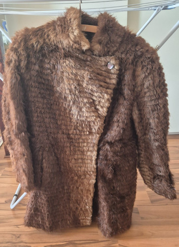 Pelzmantel murmeltier größe - pelzmantel,