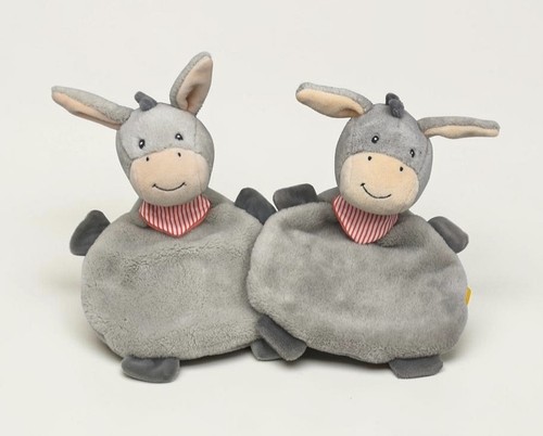 Esel emil schmusetuch - 2x,