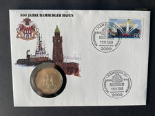 Numisbrief 800 Jahre Hamburger