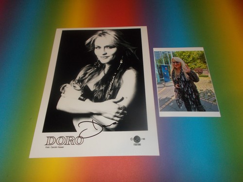 Doro pesch warlock sexy signed - warlock,
