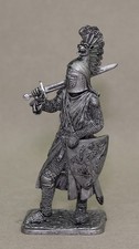 Zinnfigur ritter mit schwert - zinnfigur.,