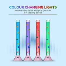 90cm LED Bubble Fisch Lampe