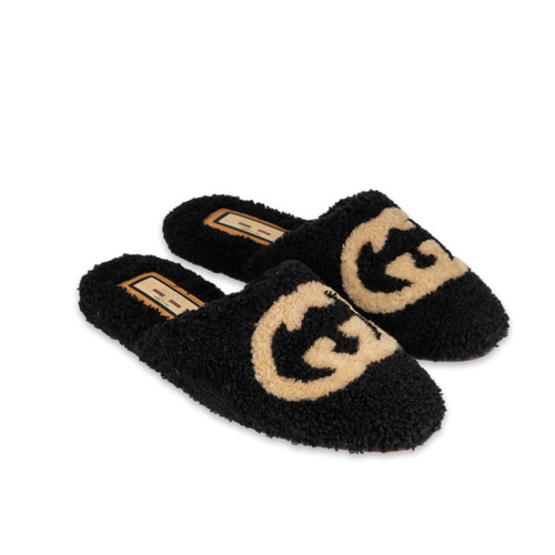 Gucci hausschuhe interlocking - hausschuhe,