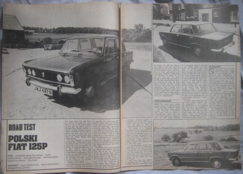 1975 polski fiat 125p - 125p, original