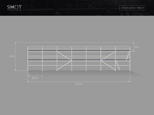 NEU Alu-scaff 74 Aluminiumgerüst 112 qm Baugerüst Robustboden OHNE LIEFERKOSTEN