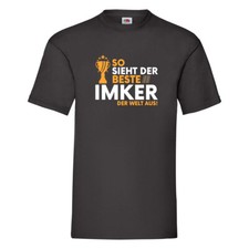 Der Beste: Imker | Beruf | Spruch | lustig | Imkerei T-Shirt Schwarz
