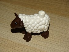 Lego Duplo Schaf Lamm Weiss braun