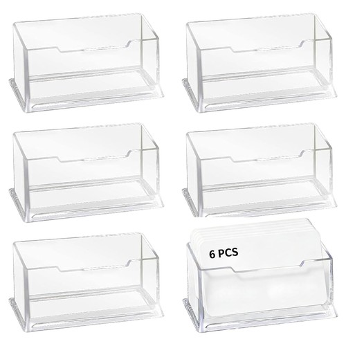 Visitenkartenhalter set acryl - set,