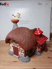 Schleich Schlümpfe 40025 49025 Großes Schlumpfhaus Hof Bauernhaus New Farm braun