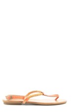 HANNA WHITE Dianette-Sandalen Damen Sandalen Gr. DE 36 braun Casual-Look