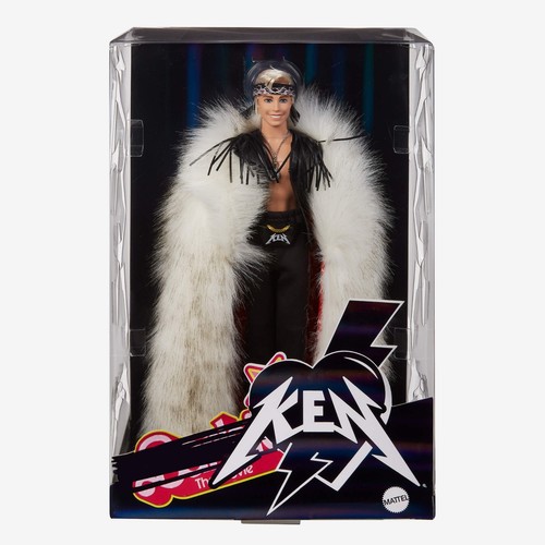 Ken puppe kunstfellmantel - ken, im