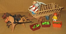 Farmer mit Kutsche / Leiterwagen...103