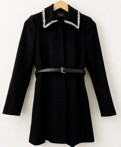 Zara frock coat mantel - coat, pearl