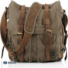 Sechunk Vintage Militär Leder