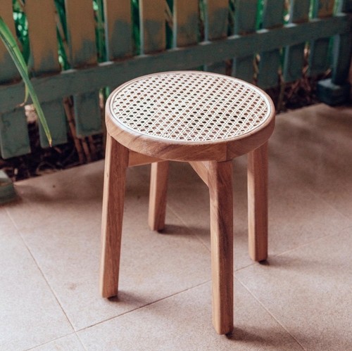 Hocker holz beistelltisch - hocker,