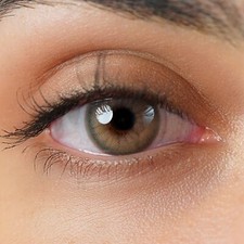 Kontaktlinsen farbig grau ohne