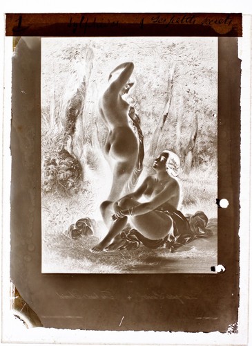 Fotografie einer gravur - gravur, c1860