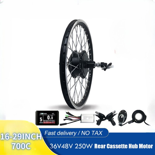 36v 48v 250w hinten kassette - 36v,