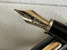 Gepflegter Montblanc Meisterstück Füllfederhalter Classique No. 144 Nib 14ct. F