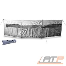 ENVA CAMPING STRAND SICHTSCHUTZ WINDSCHUTZ WINDFANG 500x145cm MIT SICHTFENSTER 