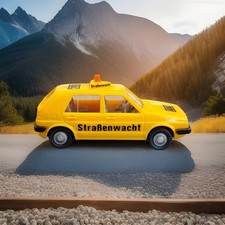 H0 1:87 VW GOLF "ADAC", gelb