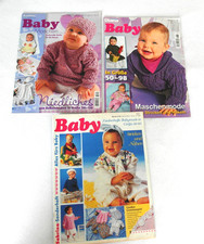 3 Strickhefte Anleitungen Baby