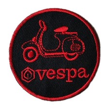 VESPA Aufnäher Patch Roller Scooter Moped Vintage