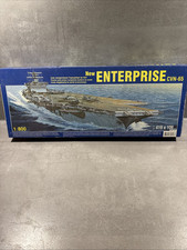 New Enterprise CVN 65 Flugzeugträger Modell OVP noch in Folie mit Motor 1:800