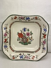 Schale eckig groß   SELTEN