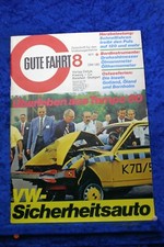 Gute Fahrt 8/71 VW Bus mit Porsche Motor  Tuning