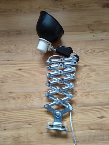 Alte scherenlampe firma - scherenlampe, reif