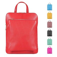 ITALY DAMEN LEDER RUCKSACK