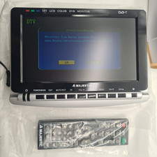 Majestic Portabler TFT Bildschirm 7 Zoll TVD733 Wie neu, aber Standfuß fehlt