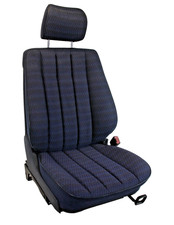 Sitz vorn rechts blau Mercedes 190E W201 Beifahrersitz