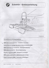 Orig bmw einbauanleitung - orig.,