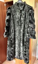 Echter Swakara Persianer Mantel Kürschnerarbeit ca. Gr. 44-46,Karakul-Lamm