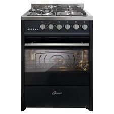 Gurari 610 BL Gas Elektro Standherd 60 cm Schwarz 60 L  Er-/FL.Gas Sonderaktion