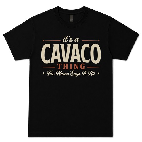 Cavaco thing the name - it's,