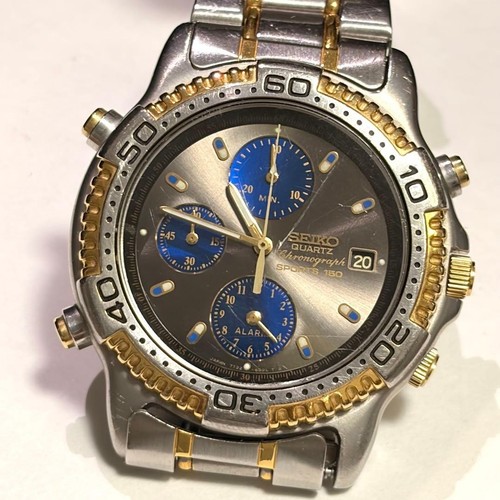 Seiko 7t32 6c09 quarz - 7t32-6c09,